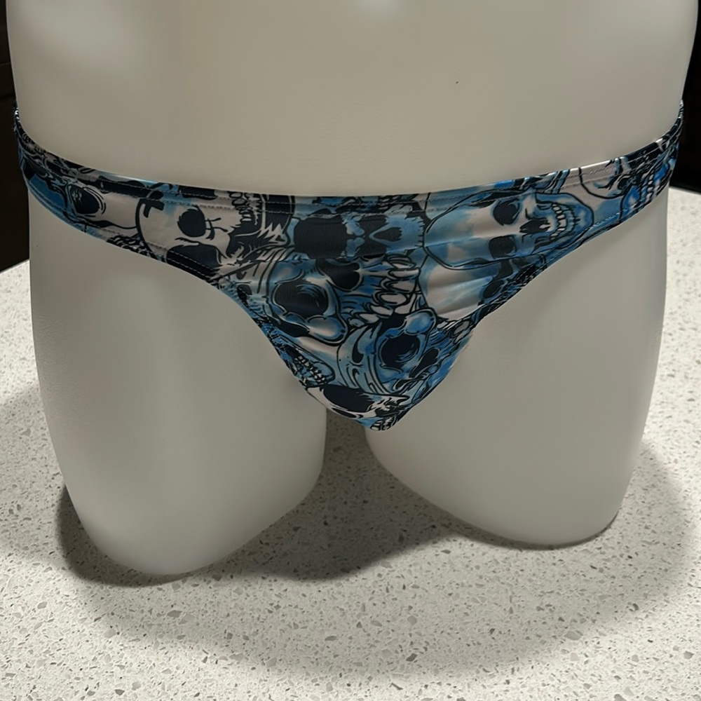 Men’s sexy skull design mini breif